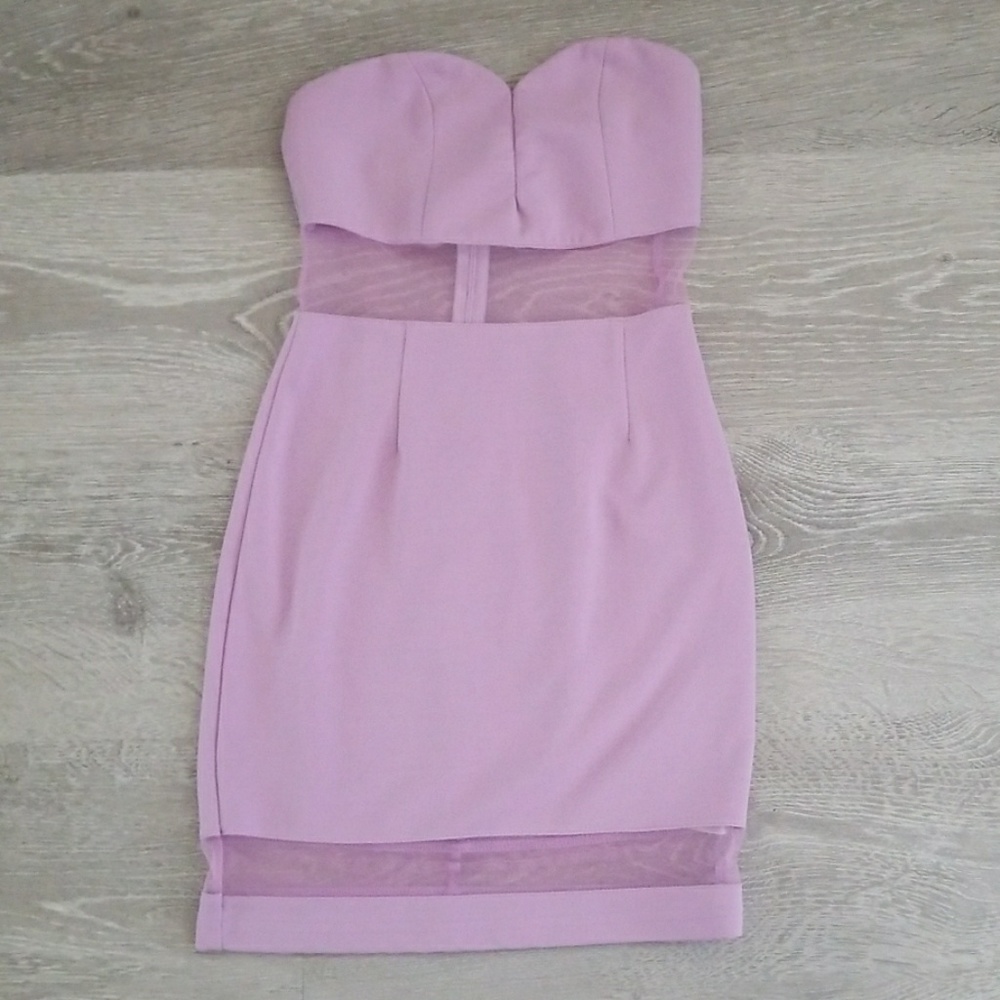 Tobi Bodycon tube top dress size xs lavender